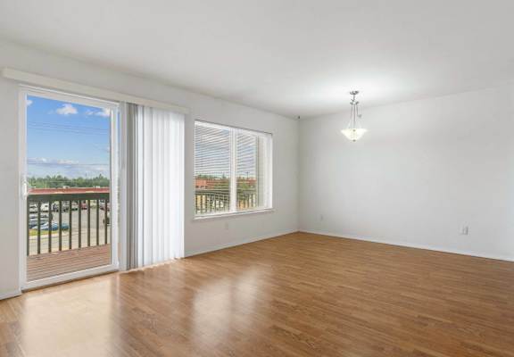 Living Room at ReNew Bayshore Townhomes, Anchorage
