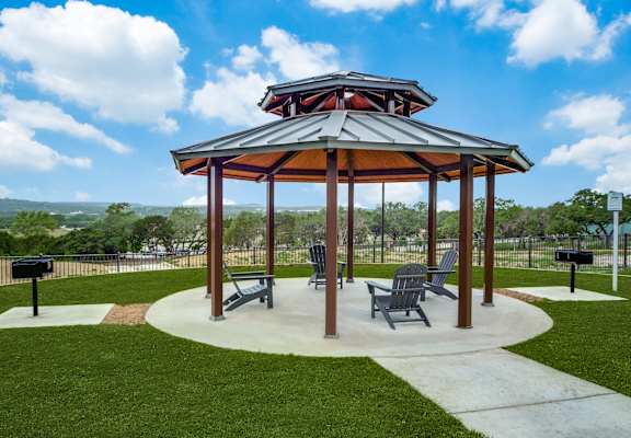 Gazebo at LIV at Boerne Hills an Active Senior Community 62+, Boerne, TX
