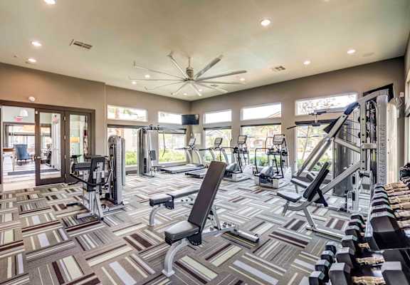 State of the art fitness center - open 24 hours
