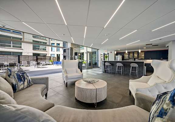 Lobby at Lakeview 3200 Apartments, Chicago, IL, 60657