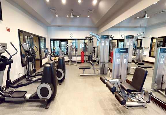State of the art fitness center1 at Regency Place, Oakbrook Terrace, Illinois