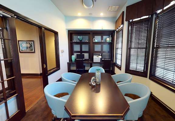 business center at Regency Place, Illinois