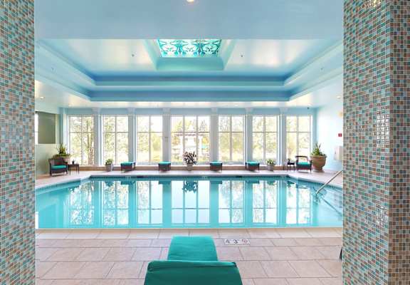 Indoor Pool area at Regency Place, Oakbrook Terrace, IL