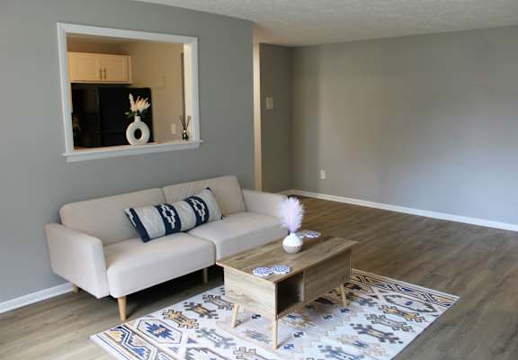 Living Room at Highview Manor Apartments, Fairport, New York