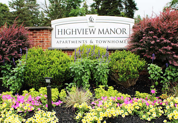 Entrance at Highview Manor Apartments, Fairport, 14450