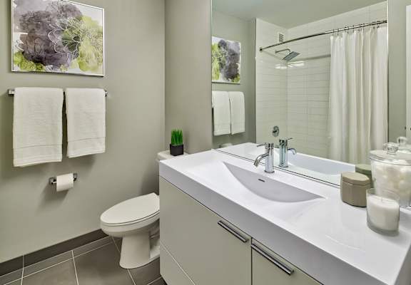 Luxurious Bathroom at The Kent, Chicago