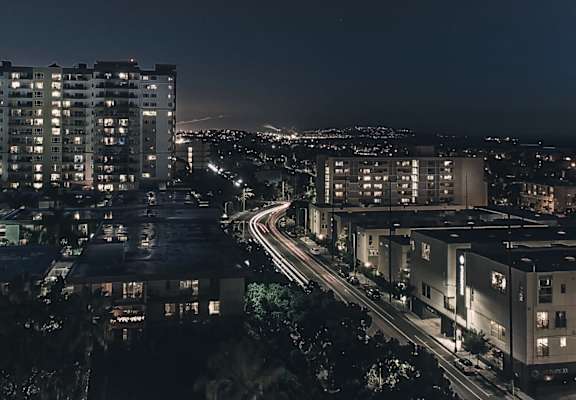 Marina Tower Night Shot