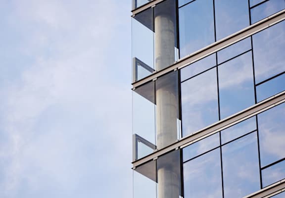 Building Windows at Eight O Five, Chicago, 60610