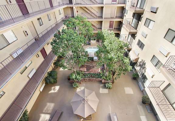 Courtyard View at Canby Court, California, 91325