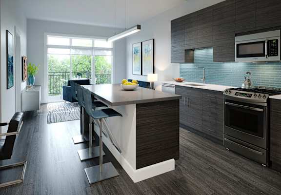 Kitchen at The Residences of Wilmette, Wilmette, Illinois
