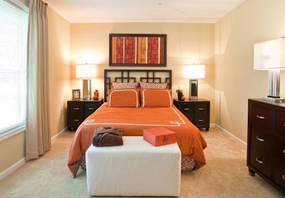 Bedroom Interior at Spa Cove Apartments, Annapolis, Maryland