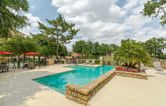 Crystal Clear Swimming Pool at Woodchase, Texas, 76039