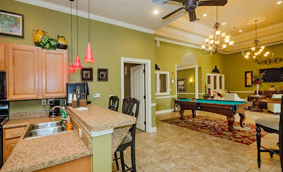 Recreation area at Cypress Cove