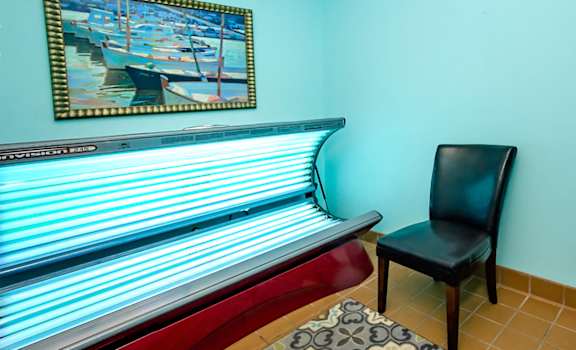 tanning bed