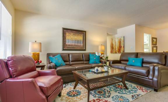 High Country Apartments Living Room Tuscaloosa, AL