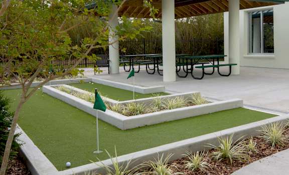 Mount Carmel Gardens senior apartments in jacksonville, florida putt putt course