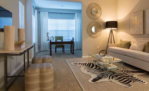 Modern Living Room at Brodick Hill, Lithia Springs, GA, 30122