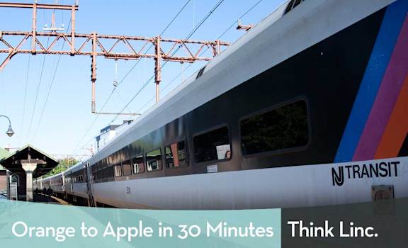 NJ Transit Train Station - Orange to Apple in 30 Minutes