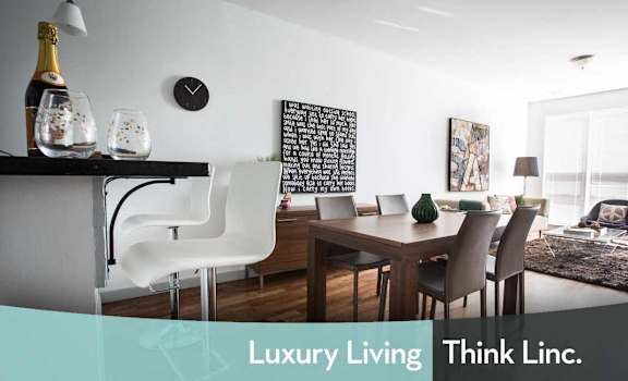 Dining and Living Room Open Layout
