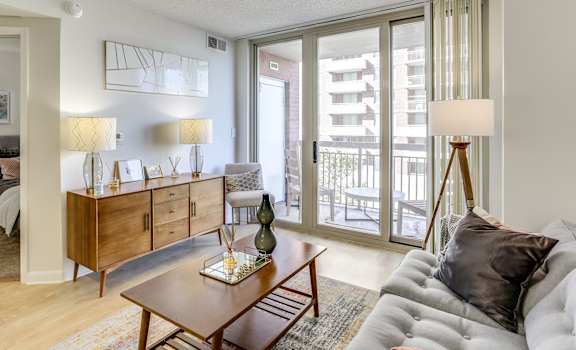 ballston place apartments living room hardwood floors