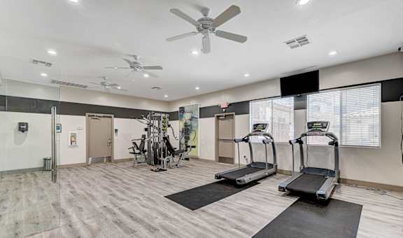 Gym at The Dresden, Las Vegas