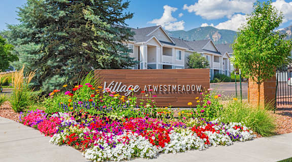Property Signage at The Village at Westmeadow, Colorado, 80906