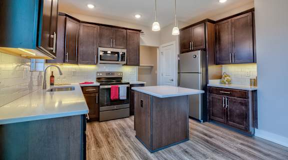 Kitchen of Home For Rent in Holt Michigan | Aspen Lakes Estates