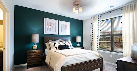 Bedroom at Watermark at Harvest Junction, Colorado