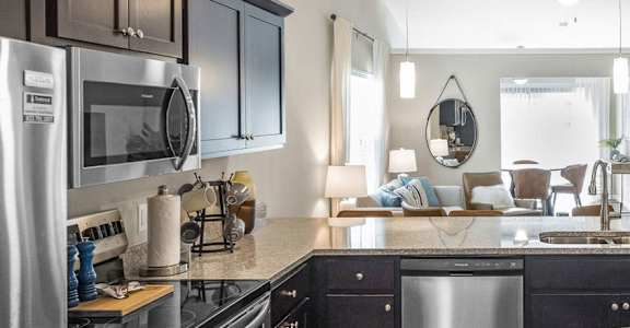 Troy Ohio Apartment Rentals Redwood Living Redwood Troy Arthur Road Flash Gallery Kitchen