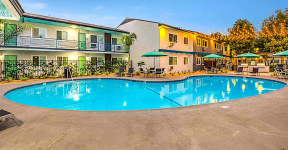 The Island Apartments pool