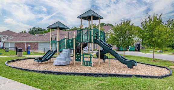 our apartments have a playground for your kids to play