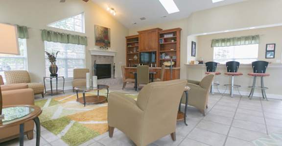 Our leasing office interior