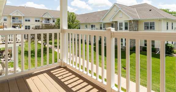 Private patio or balcony