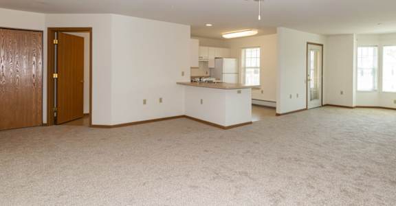 Spacious interiors at Westminster Senior Apartment Homes