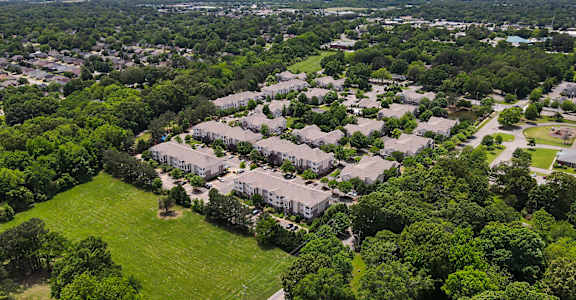 Aerial View at Villas at Cordova, Tennessee, 38018