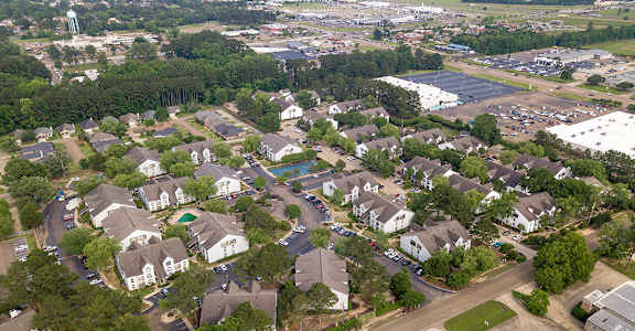 Top view at Crosswinds, Mississippi, 39208