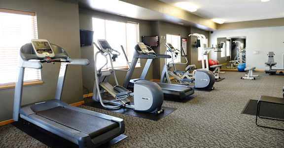 Fitness Center at Hearthstone Apartments and Townhomes, Apple Valley, 55124