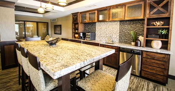 Gourmet Kitchen at Victoria Park and V2 Apartments, Minnesota, 55102