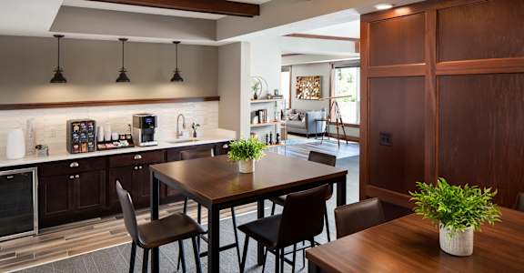 Dining With Kitchen at Victoria Park and V2 Apartments, St. Paul, MN