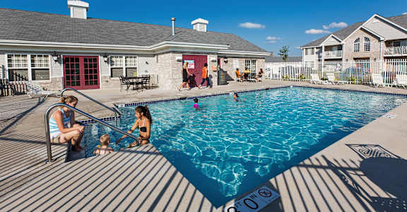 Beautiful heated outdoor pool