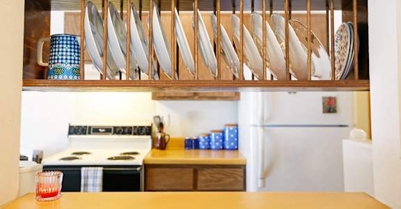 fully equipped kitchens