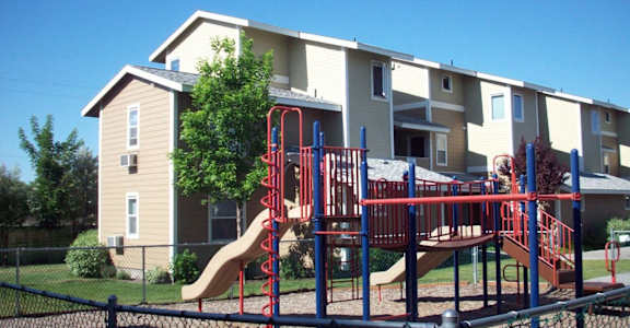 Playground for kids at CRESTVIEW COMMONS LP, Klamath Falls, OR 97603