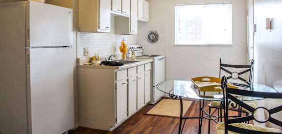 kitchen at Nantucket Gardens Apartments