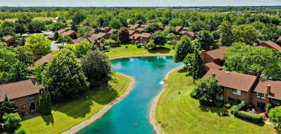 lake at Fairlane East Apartments