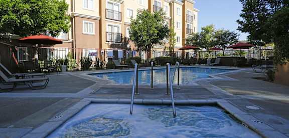 View of Spa at CANYON COUNTRY SENIOR, Santa Clarita, 91387