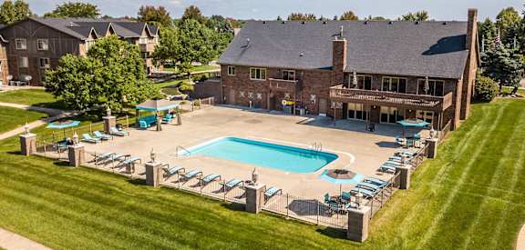 Swimming Pool at Grand Blanc apartments