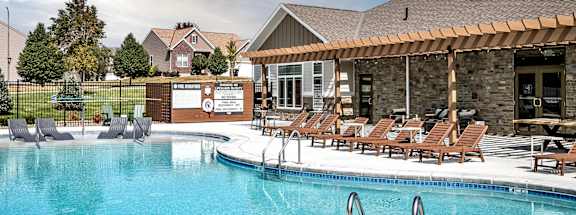 take a dip in our resort style pool