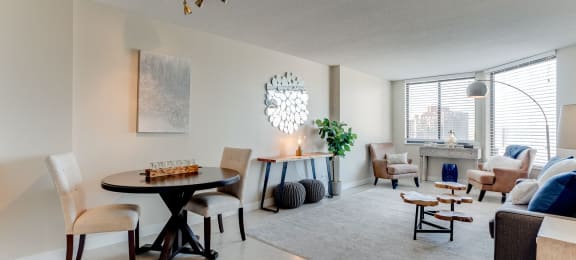 Bright Living Spaces at Bolero Flats Apartments, Minneapolis, MN