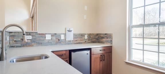 Double Stainless Steel Sink at Patriots Pointe, Hillsborough, NC, 27278