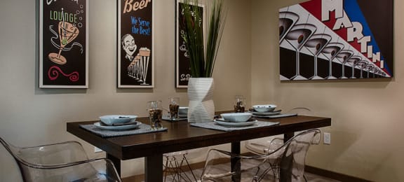 apartment dining table